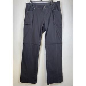 Womens Kuhl Sz 14 Convertible Cliffside Hiking Walking Sports Athleisure Pants